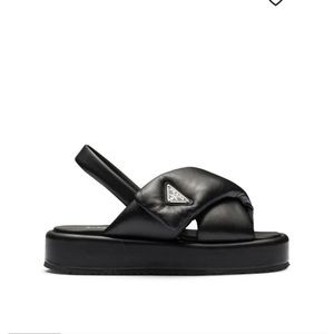 size 40 women’s Prada Napa sandals - like new worn 2x